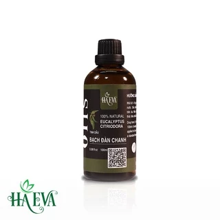 Tinh dầu xông bạch đàn chanh Haeva 100% nguyên chất từ thiên nhiên 10ml/30ml/100ml