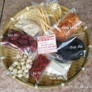 Gia vị thuôc bắc tiềm gà,  dê,  vịt - 15 nguyên liệu tự chọn 50g - 100g dễ mua