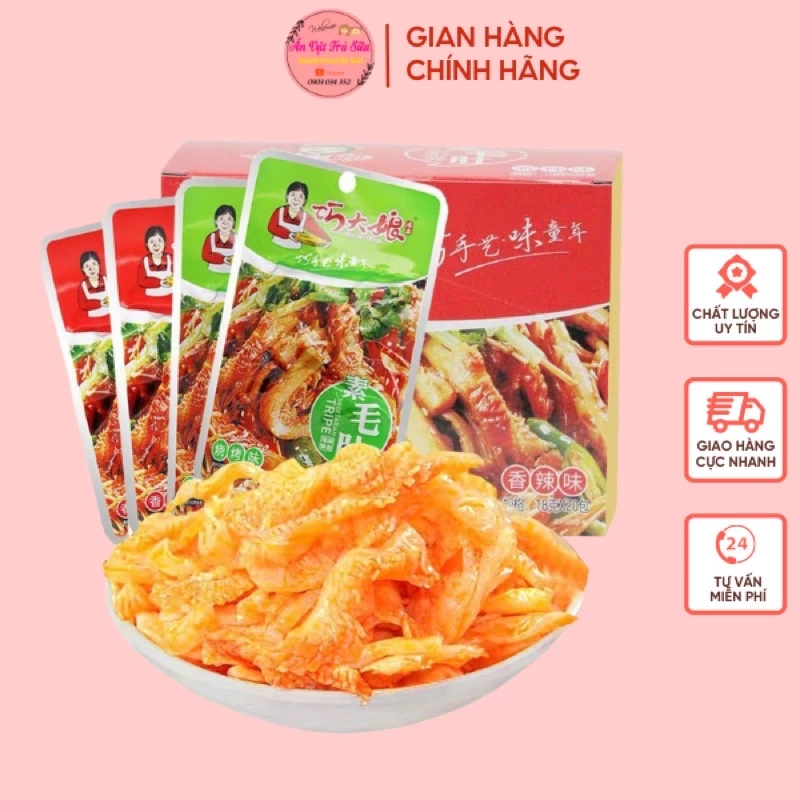 Sách Bò Gân Bò Cay Ăn Liền - Đồ ăn vặt Snackfoodbysuri