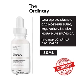 [CHÍNH HÃNG] Tinh chất The Ordinary ✨SE KHÍT LỖ CHÂN LÔNG, MỜ THÂM✨Niacinamide 10% + Zinc 1% Serum 30ml