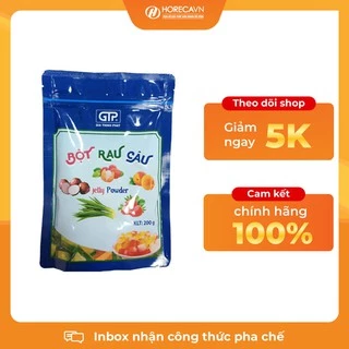 Bột Thạch Rau Câu GTP 200gr - DỄ LÀM, NHANH ĐÔNG