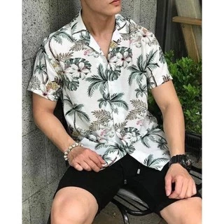 Km [Ảnh shop chỤp] sơ mi nhóm, áo hoa quả pijamas đi biển hawaii nam nữ, chụp kỷ yếu giá rẻ hôm nay 😍 ༴ ་ đẹp