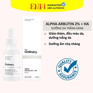 Tinh chất dưỡng trắng The Ordinary Alpha Arbutin 2% + HA