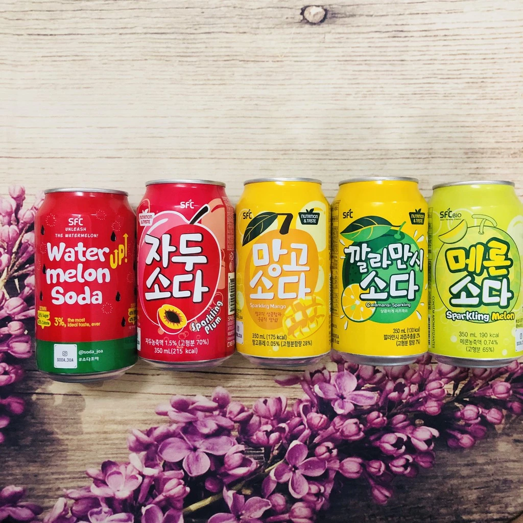 Nước Soda Hàn Quốc Lon 350ml