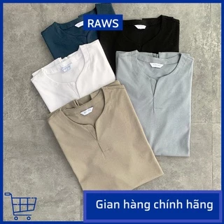 [RAWS] Áo phông basic cổ xẻ Edition Chính Hãng