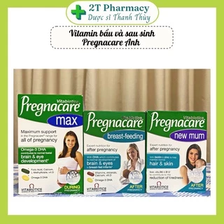 Vitamin bầu và sau sinh Pregnacare max/breast-feeding