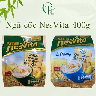 Ngũ cốc dinh dưỡng Nestle Nesvita có/ ít đường (14 gói * 25g)