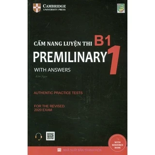 Sách - Cẩm Nang Luyện Thi B1 - Premilinary 1 (With Answers)