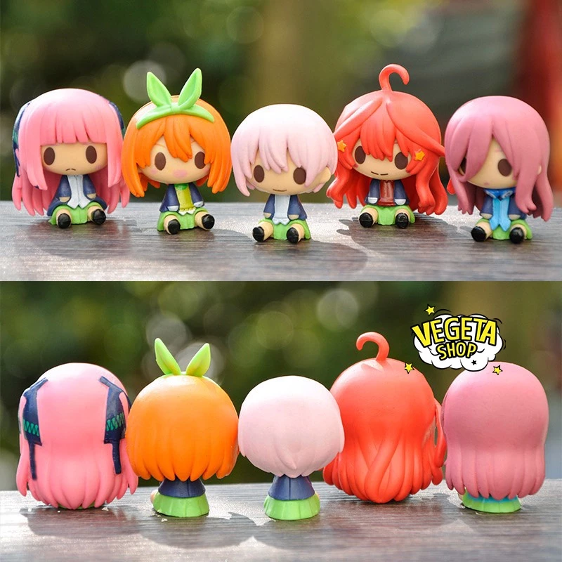 Mô hình Nhà có 5 nàng dâu - Gotoubun no Hanayome - Ichika Nino Miku Yotsuba Itsuki - Nhà có năm nàng dâu - Cao 4~5cm