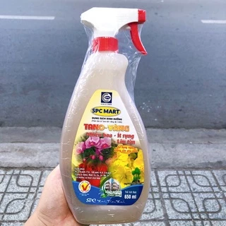 Dung dịch dinh dưỡng pha sẵn kích thích nhiều hoa, ít rụng lâu tàn TANO VÀNG tiện dụng 650ml