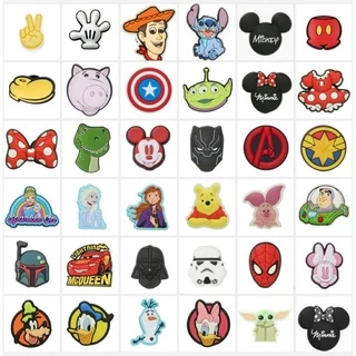 [Chính Hãng] Sticker nhựa jibbitz gắn dép unisex CROSS