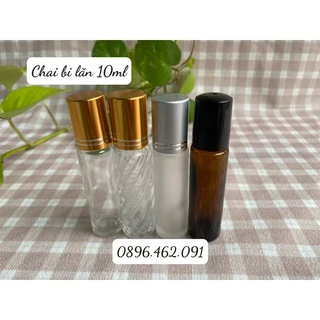 CHAI BI LĂN THỦY TINH CHAI TRONG/CHAI MỜ/CHAI XOẮN/CHAI NÂU 10ML-CHAI ĐỰNG DẦU GIÓ,TINH DẦU,NƯỚC HOA