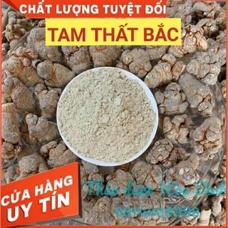 [ Shop Mới ] Bột Tam Thất Bắc Loại 7 củ chọn lọc nguyên chất 100%