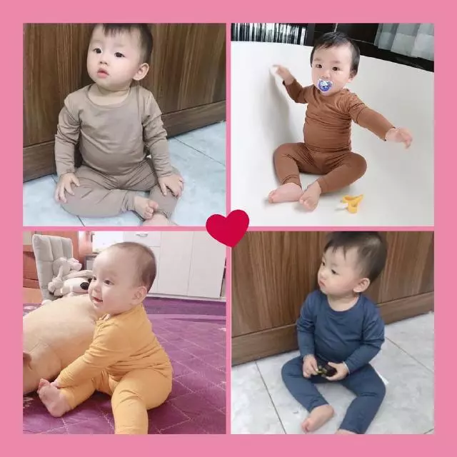 Bộ Thun Lạnh Dài Tay Cài Vai Cho Bé Trai, Bé Gái LILIKIDS Mềm Mịn, Bộ Quần Áo Trẻ Em Mặc Nhà Thu Đông BDT02