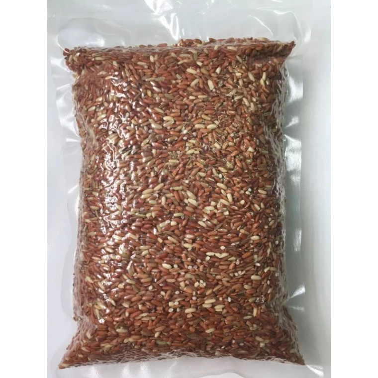 1kg Gạo Lứt ĐỎ Dẻo Điện Biên nấu không cần ngâm ăn kiêng giảm cân Eatclean .