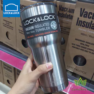 Ly giữ nhiệt Lock&Lock Swing Tumbler LHC4136 / LHC4137 / LHC4138 Màu Bạc