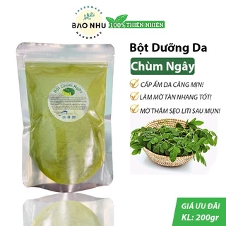 Bột Chùm Ngây Nguyên Chất Siêu Mịn - Cấp Ẩm và Căng Bóng Da