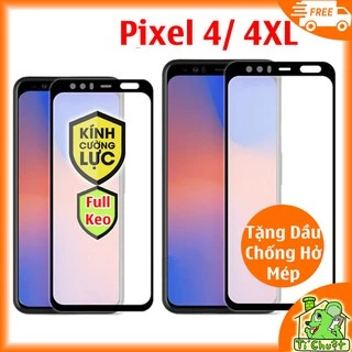 [FULL KEO] Kính CL Google Pixel 4, Pixel 4 XL Cường Lực 2.5D FULL Màn