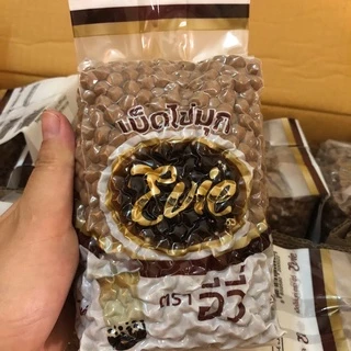 Trân Châu Đường Đen Thái Lan Evie Gói 1kg (Trân Châu Caramen, Caramel)