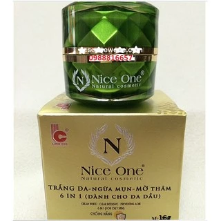 Kem Nice one trắng da, xóa thâm, ngừa mụn 6 in 1 28g