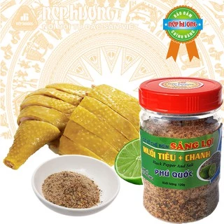 Muối tiêu chanh - Sáng Lợi - Lọ 120g - Đặc sản Phú Quốc