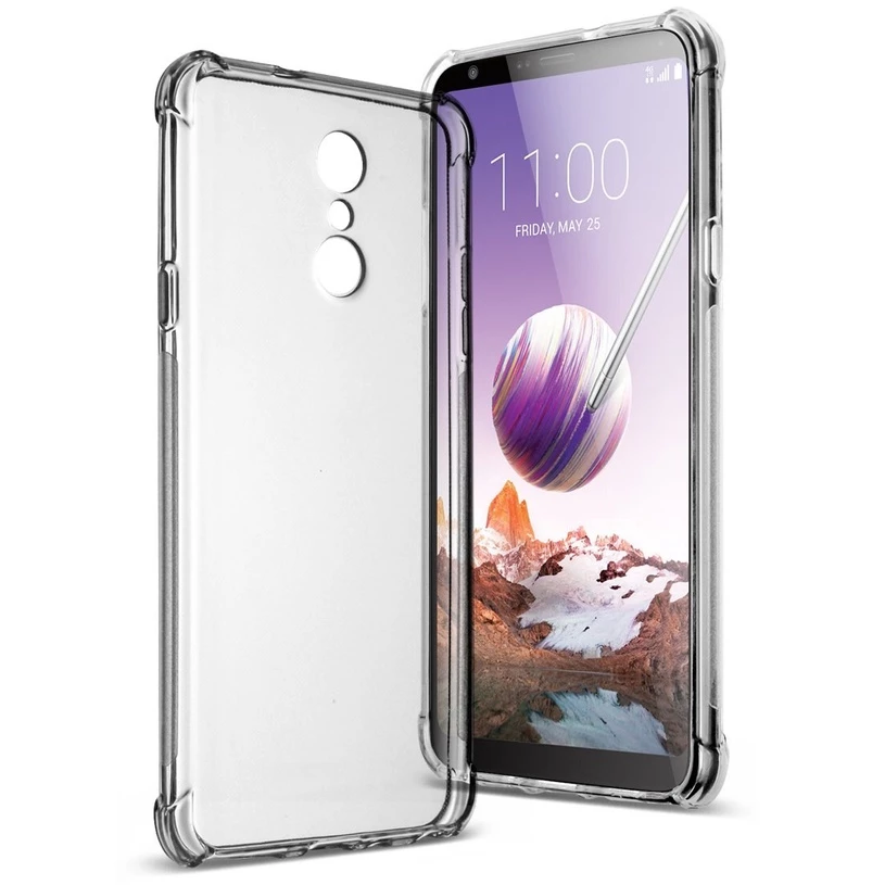 Ốp TPU Silicon mỏng trong suốt cho LG Stylo 6 5 4 For LG Velvet 5G K30 2019 K20 V40 ThinQ G8 X G7