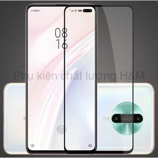 Cường Lực Xiaomi Redmi K30 Pro / Redmi K30 Full màn viền đen siêu mỏng