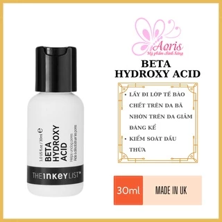 Tinh Chất Tẩy Da Chết BHA The Inkey List Beta Hydroxy Acid 30ml