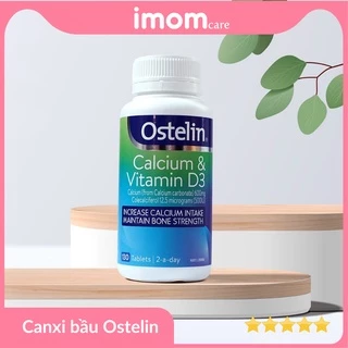 Canxi bầu Ostelin Úc 130 viên - Bổ sung Calcium & Vitamin D3 cho mẹ bầu - OST130