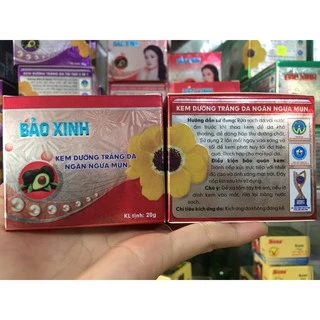 KEM BẢO XINH ĐỎ NGỪA MỤN 20G (SỈ TỪ 6 HŨ)