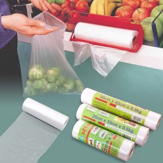 Cuộn 0,5kg Túi đựng chia đồ ăn thực phẩm bằng PE thích hợp dùng trong nấu ăn gdinh, nhà hàng, siêu thị