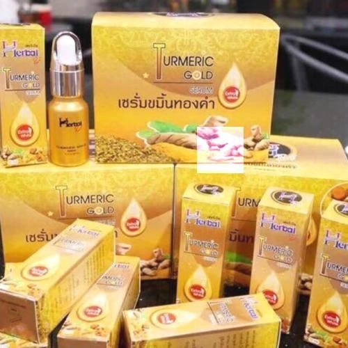 Serum NGHỆ HERBAL TURMERIC GOLD THÁI .