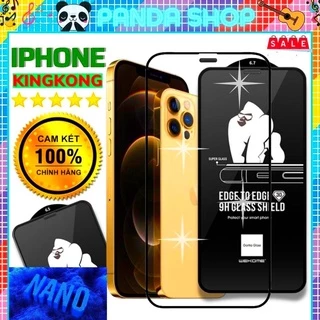 Kính cường lực KingKong iphone xs max/ 11 pro max/ 12 pro max/ 13 pro max/ 7 plus/ 8 plus/ x/ xr - Full màn hình 3D