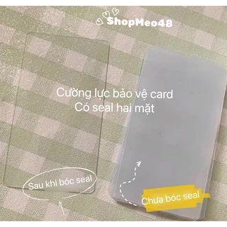 Cường lực cho card, bảo vệ card, trang trí DIY