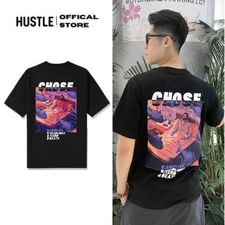 [Freeship từ 0đ]Áo thun local brand unisex nam nữ tay lỡ "Chose" - cotton premium cao cấp full size