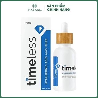 Serum Cấp Nước Timeless Hyaluronic Acid 100% Pure 30ml Hasaki Sản Phẩm Chính Hãng