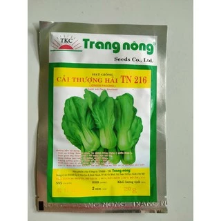 Hạt giống cải thìa Thượng Hải - Trang Nông bịch 20g