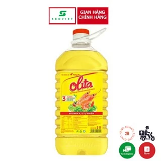 Dầu thực vật tinh luyện Olita Tường An can 5 lít