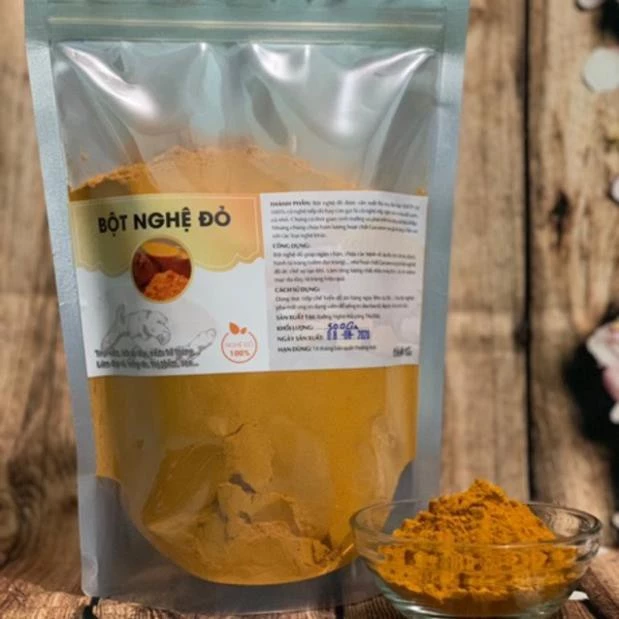 1KG BỘT NGHỆ ĐỎ 💯NGUYÊN CHẤT - SHOP HANDMADE BaoNhu_Cosmetics