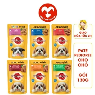 Pate Cho Chó Pate Pedigree Gói 130G Đủ Vị - Miki Petshop