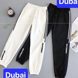 QUẦN JOGGER NAM NỮ UNISEX CHẤT NỈ DÀY DA CÁ ỐNG SUÔNG RỘNG NUTREN PHONG CÁCH SANG CHẢNH VIP PRO - DUBAI FASHION