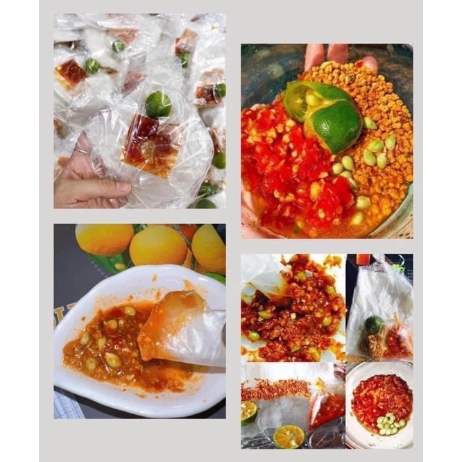 Bánh tráng ps ớt tắc chấm