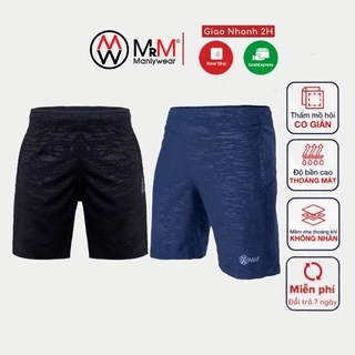 Combo 2 quần đùi short gió nam họa tiết Rằn Ri kiểu dáng Sport Mrm Manlywear