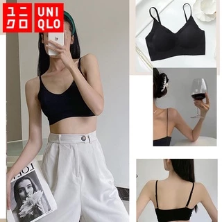 Uniqlo Airism Áo thể thao Liền mạch Quần lót nữ Không có vòng thép Áo ngực liền mạch thoải mái