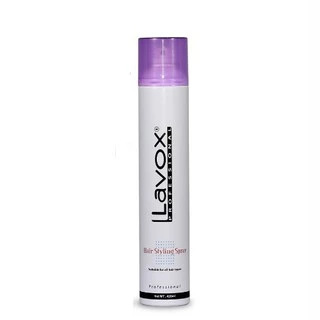 [420ml chính hãng] Keo xịt tóc Lavox Mềm tạo  nếp tóc siêu sóng giữ  nếp tóc dày hơn (nấp tím)