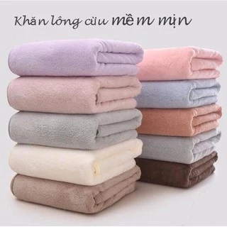 [LOẠI-1] KHĂN TẮM LÔNG CỪU HÀN QUỐC SIZE LỚN SIÊU THẤM HÚT - KHĂN QUẤN TẮM, KHĂN Ủ TÓC, QUẤN TÓC THÔNG MINH