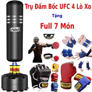 Bao cát đấm bốc - bao cát boxing dài 170cm đã nhồi hoàn thiện tặng găng đấm bốc + băng đa 3m dụng cụ tập đấm bốc chuyên