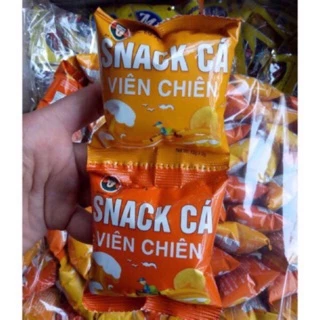 Bịch 60 gói bim snack cá viên chiên giòn ngon