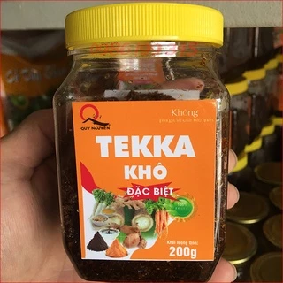 Tekka Khô loại đặc biệt Chùa Long Hương [200gram]