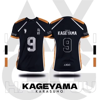 Mới Haikyuu Karasuno - Hinata 'Anime Áo Sơ Mi Jersey Áo nam Nữ Trẻ Em Tee